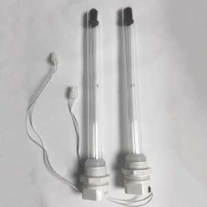 紫外線(xiàn)UV燈管直管185nm254nm帶罩半潛式臭氧消毒燈管220V